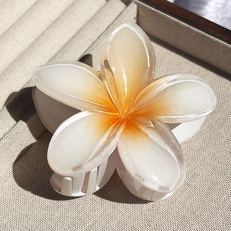 Nara™ | 1/2/3 Pcs Hawaiian Gradient Flower Hair Claw Clip Women Fashion Large Hair Clip Girls Hairpin Barrettes Bohemia Hair Accessories - Image 18