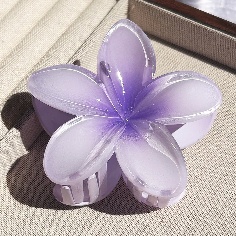 Nara™ | 1/2/3 Pcs Hawaiian Gradient Flower Hair Claw Clip Women Fashion Large Hair Clip Girls Hairpin Barrettes Bohemia Hair Accessories - Image 19