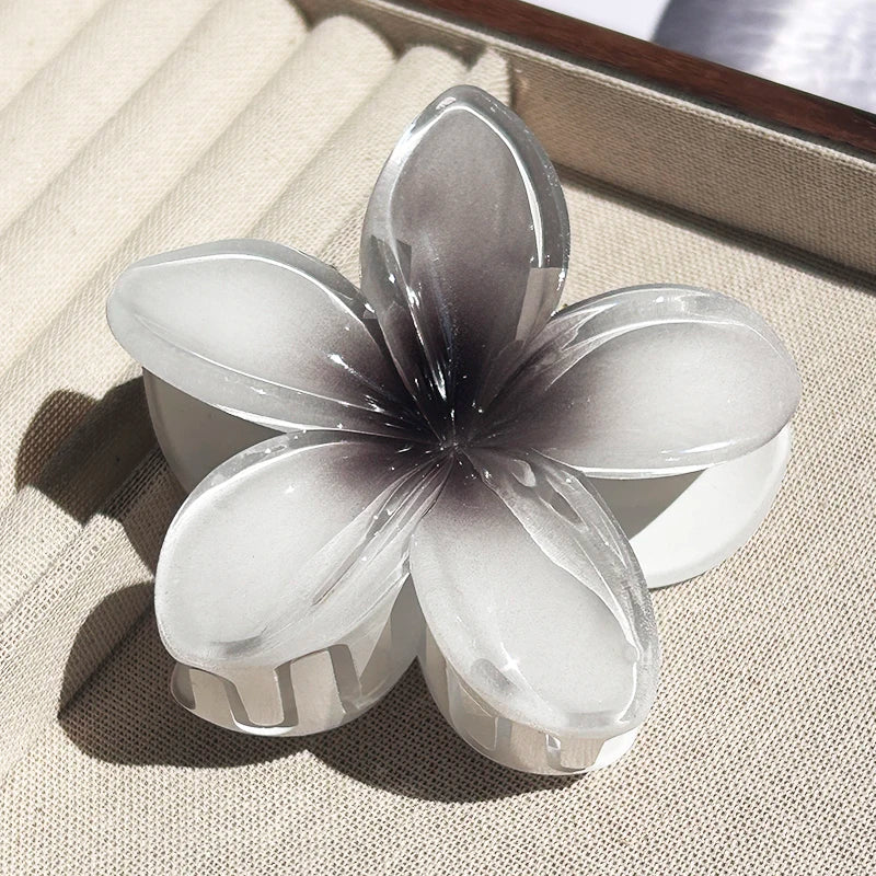 Nara™ | 1/2/3 Pcs Hawaiian Gradient Flower Hair Claw Clip Women Fashion Large Hair Clip Girls Hairpin Barrettes Bohemia Hair Accessories - Image 30