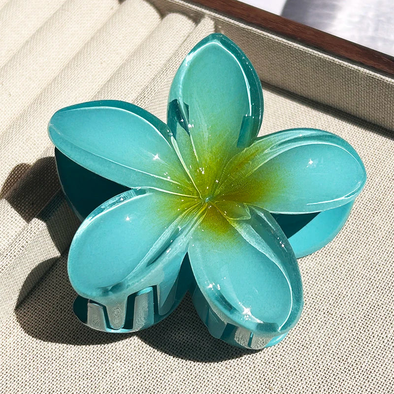 Nara™ | 1/2/3 Pcs Hawaiian Gradient Flower Hair Claw Clip Women Fashion Large Hair Clip Girls Hairpin Barrettes Bohemia Hair Accessories - Image 31