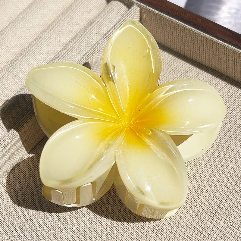 Nara™ | 1/2/3 Pcs Hawaiian Gradient Flower Hair Claw Clip Women Fashion Large Hair Clip Girls Hairpin Barrettes Bohemia Hair Accessories - Image 33