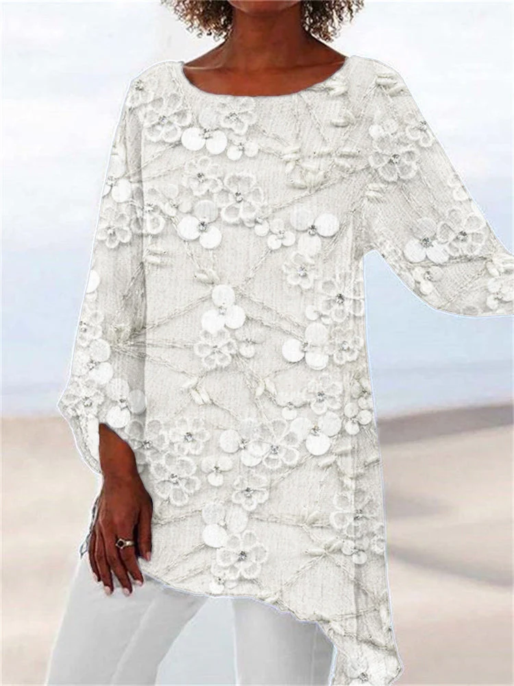 Ariana™ | Chic Floral Print Top - Image 3