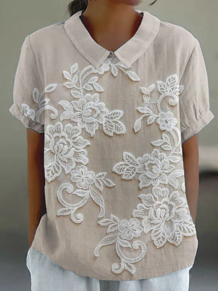 Arwen™ | Retro Print Shirt - Image 2