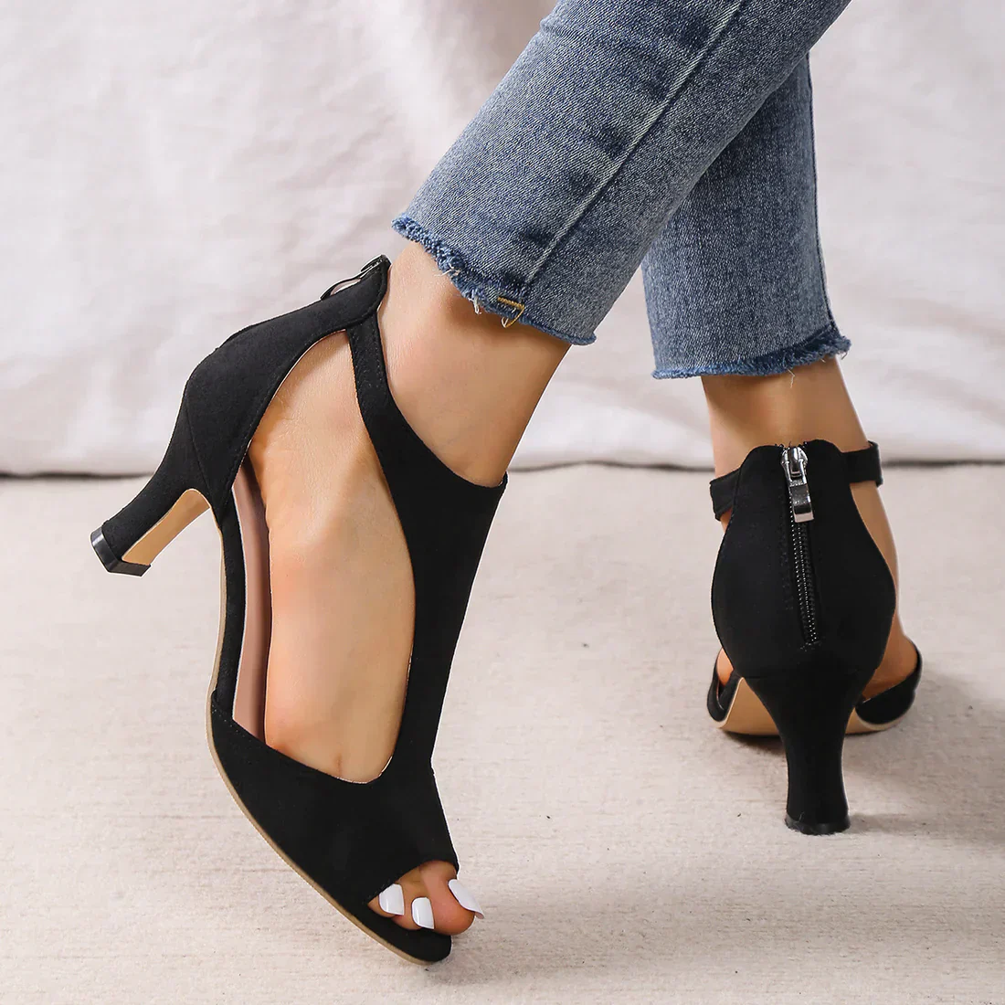 Ava™ | Orthopaedic Sandals with Heel - Image 4