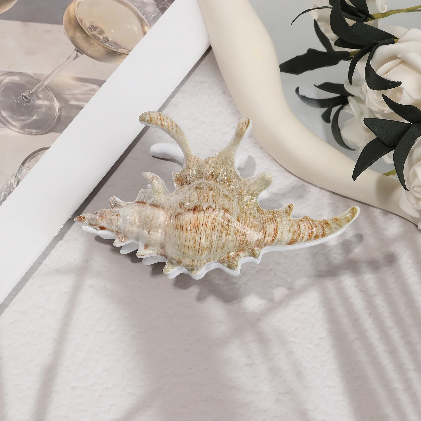 AWAYTR™ | Ocean Conch Hair Claw Clips for Women Shell Crab Hair Clip shell Catcher Ins Fairy Summer Sea Y2K Hair Accessries - Image 11