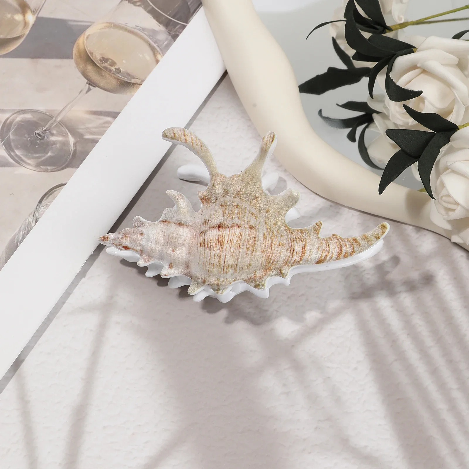 AWAYTR™ | Ocean Conch Hair Claw Clips for Women Shell Crab Hair Clip shell Catcher Ins Fairy Summer Sea Y2K Hair Accessries - Image 9