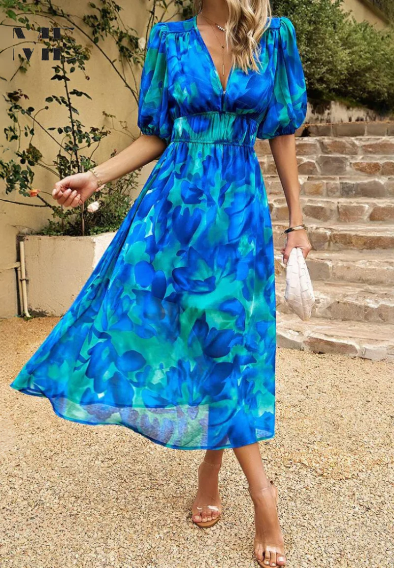 Bianca™ | Elegant Floral Dress - Image 11