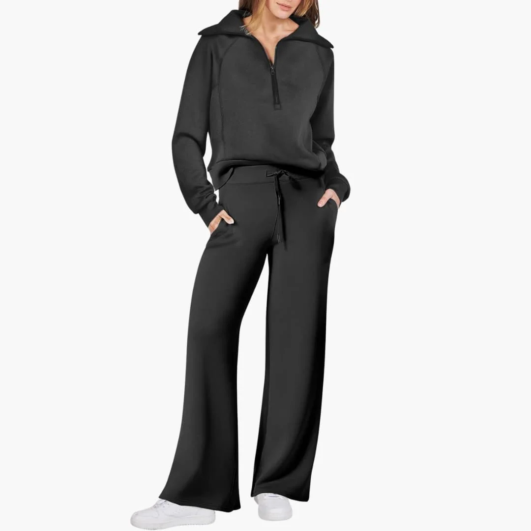 Bryony | Women's Half Zip Tracksuit Set - Image 6