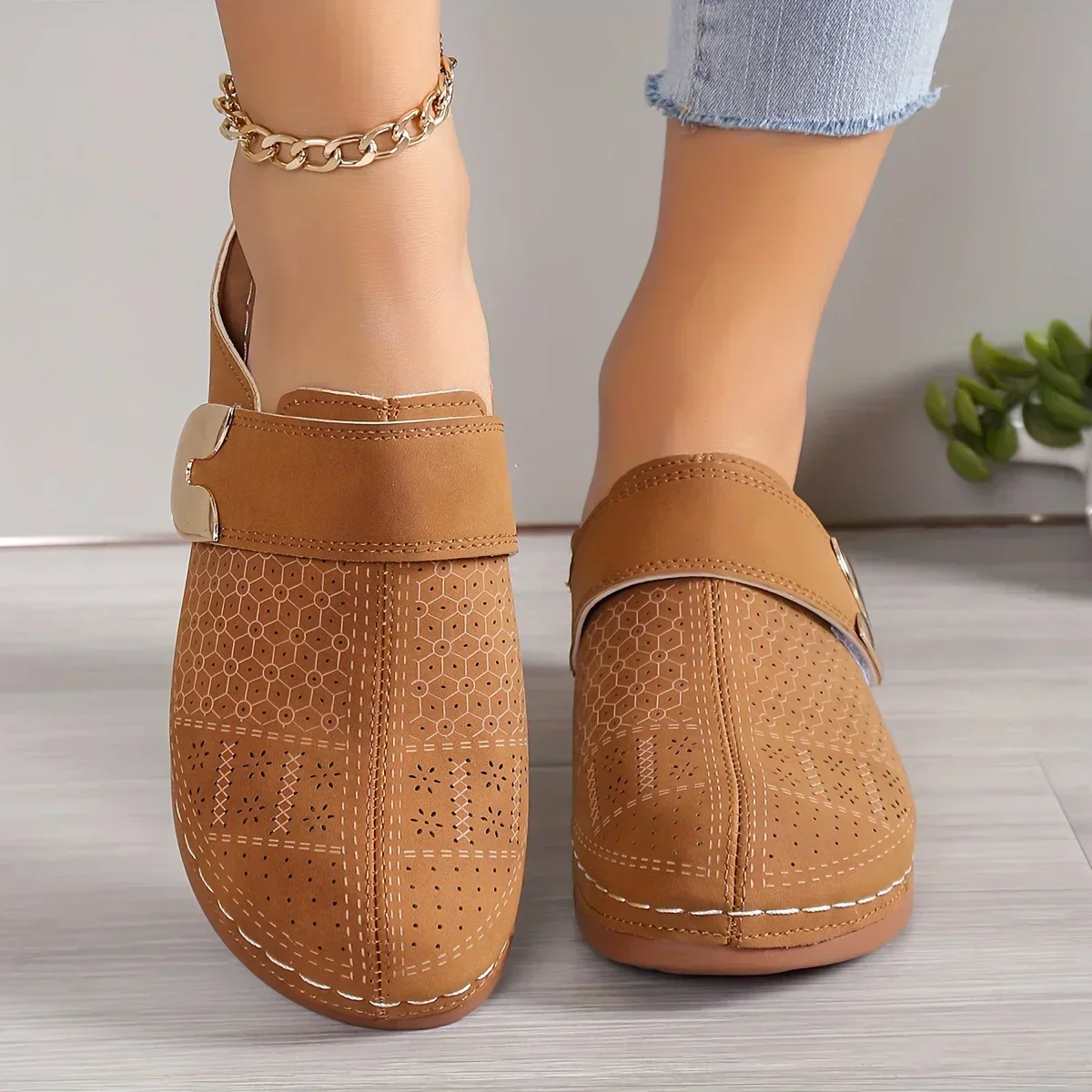 Caprielle™ | Chic Supportive Wedge Sandals - Image 3