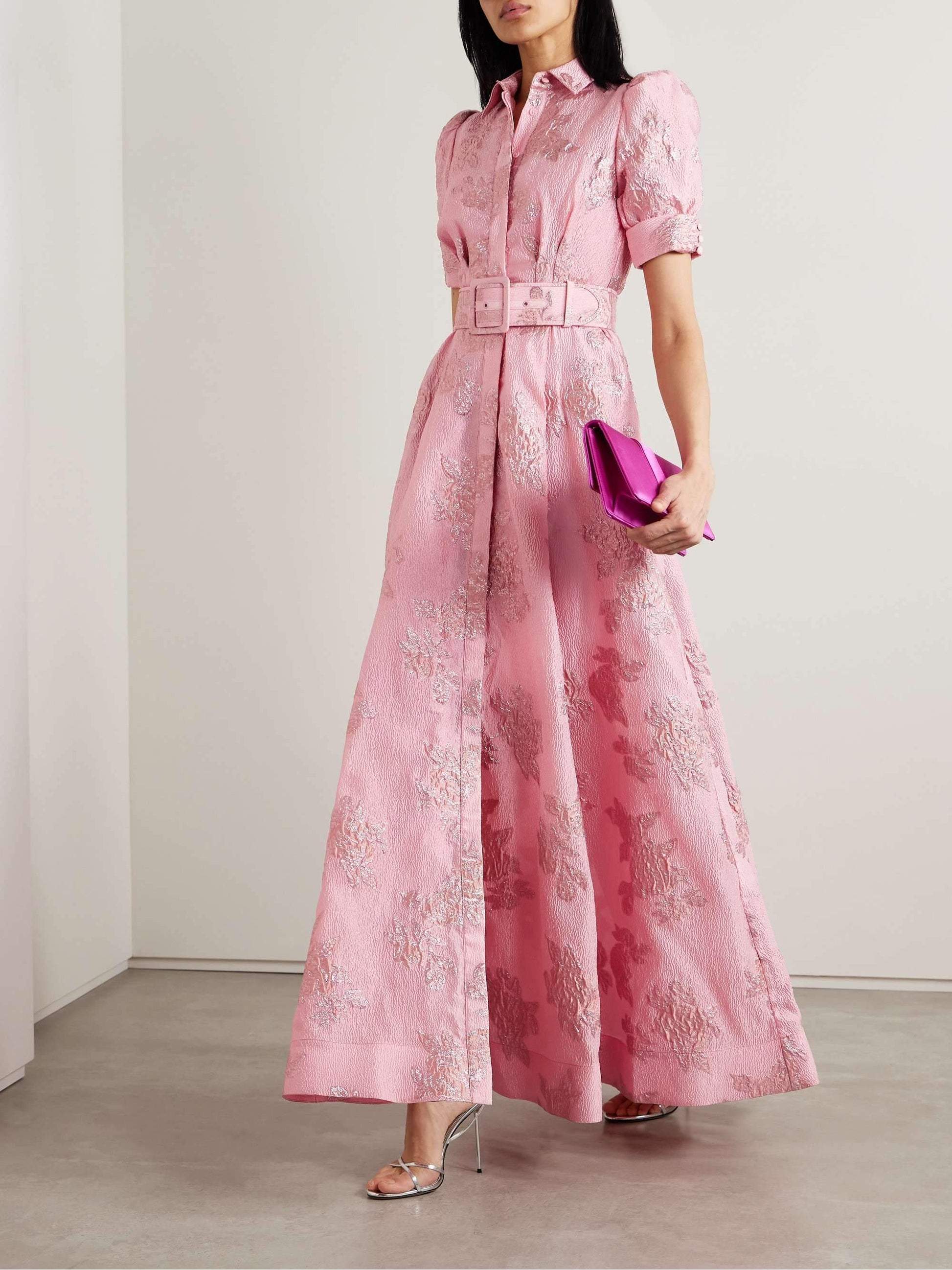 Celina | Short Puff Sleeves Dress - Image 5