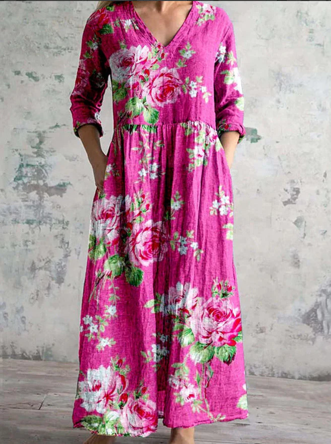 Charlotte | Maxi Orchid Dress - Image 4