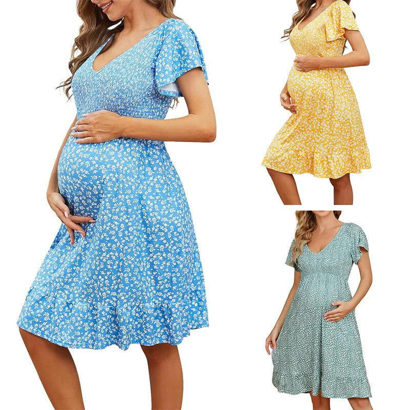 Donna™ | Spring Maternity Dress - Image 3
