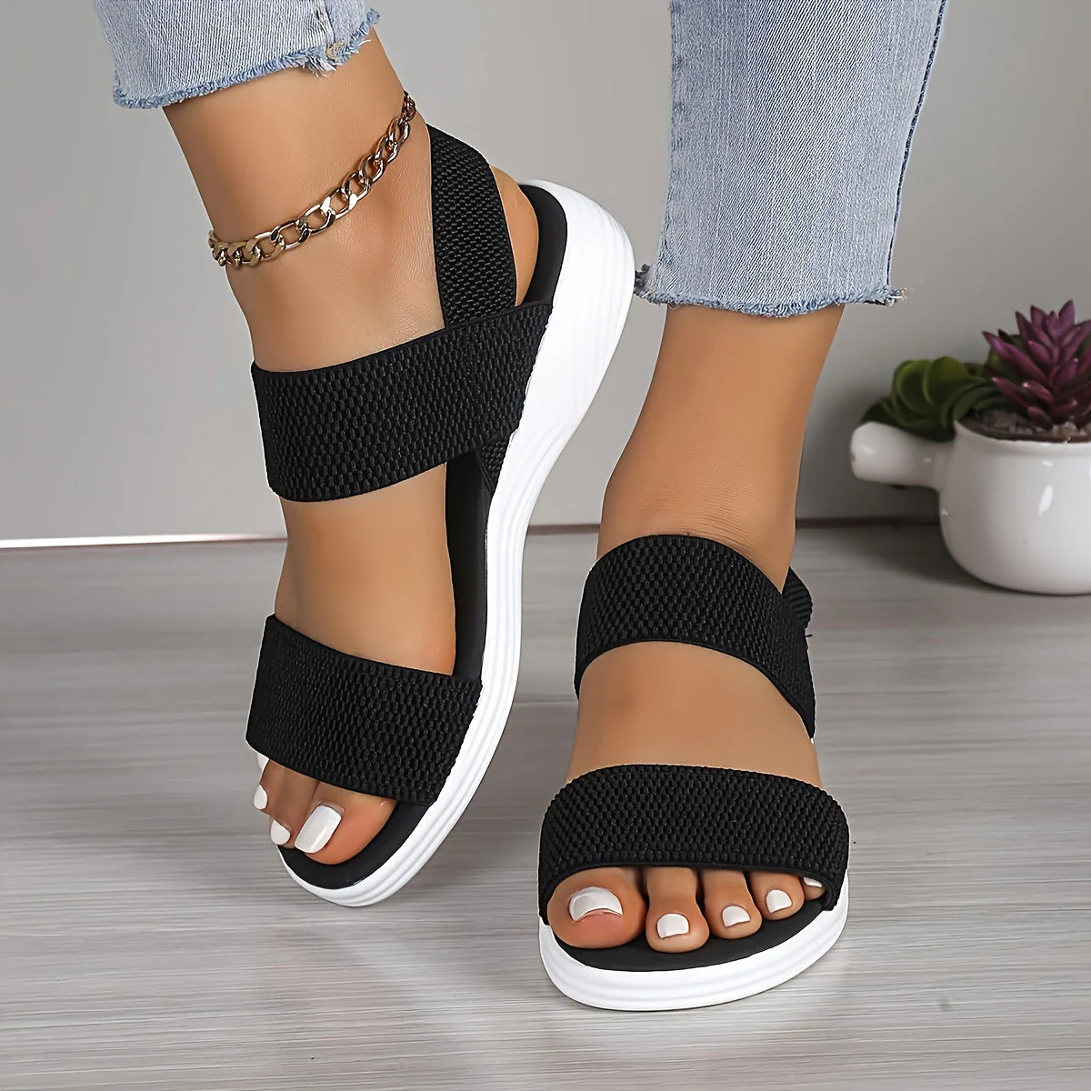 Emila™ | Lightweight Stretch Sandals - Image 9