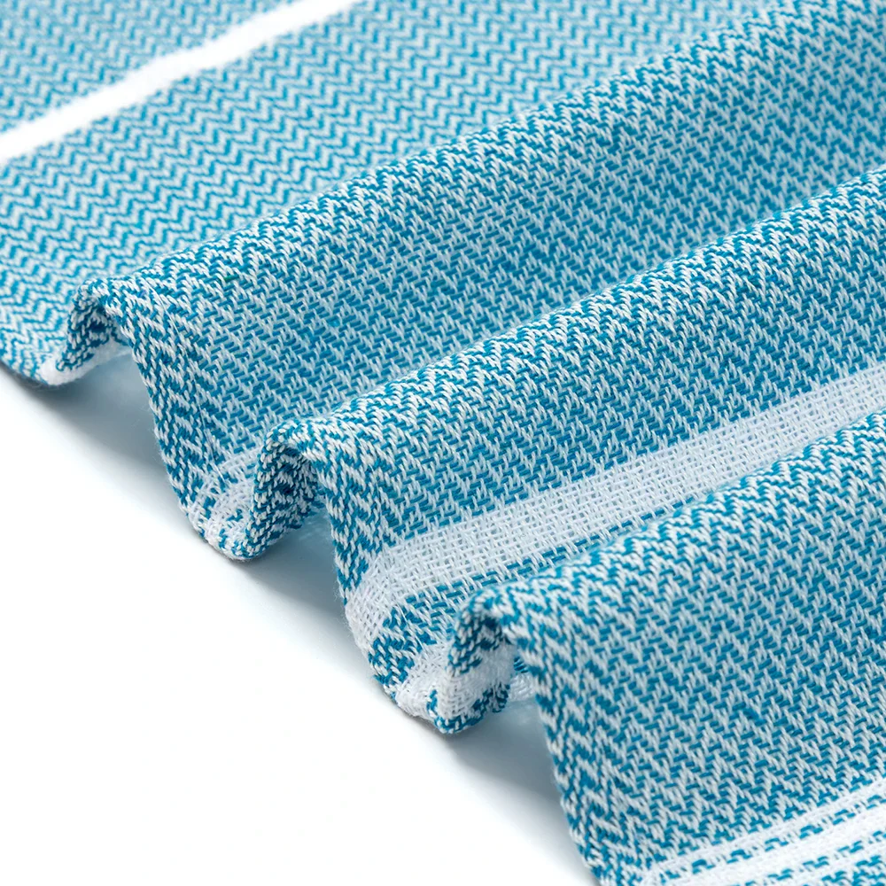 Joanna | Holiday Towels with Tassel, Striped Bath Towels - Image 4
