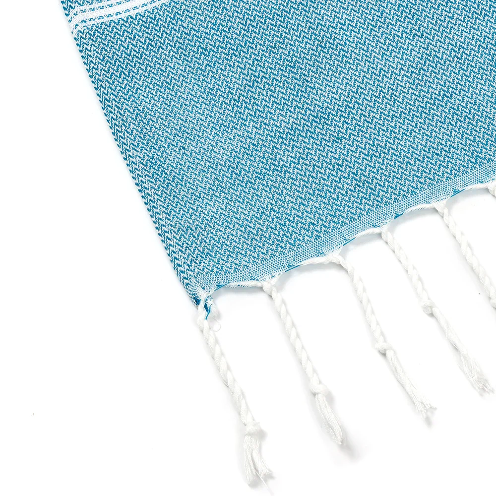 Joanna | Holiday Towels with Tassel, Striped Bath Towels - Image 5