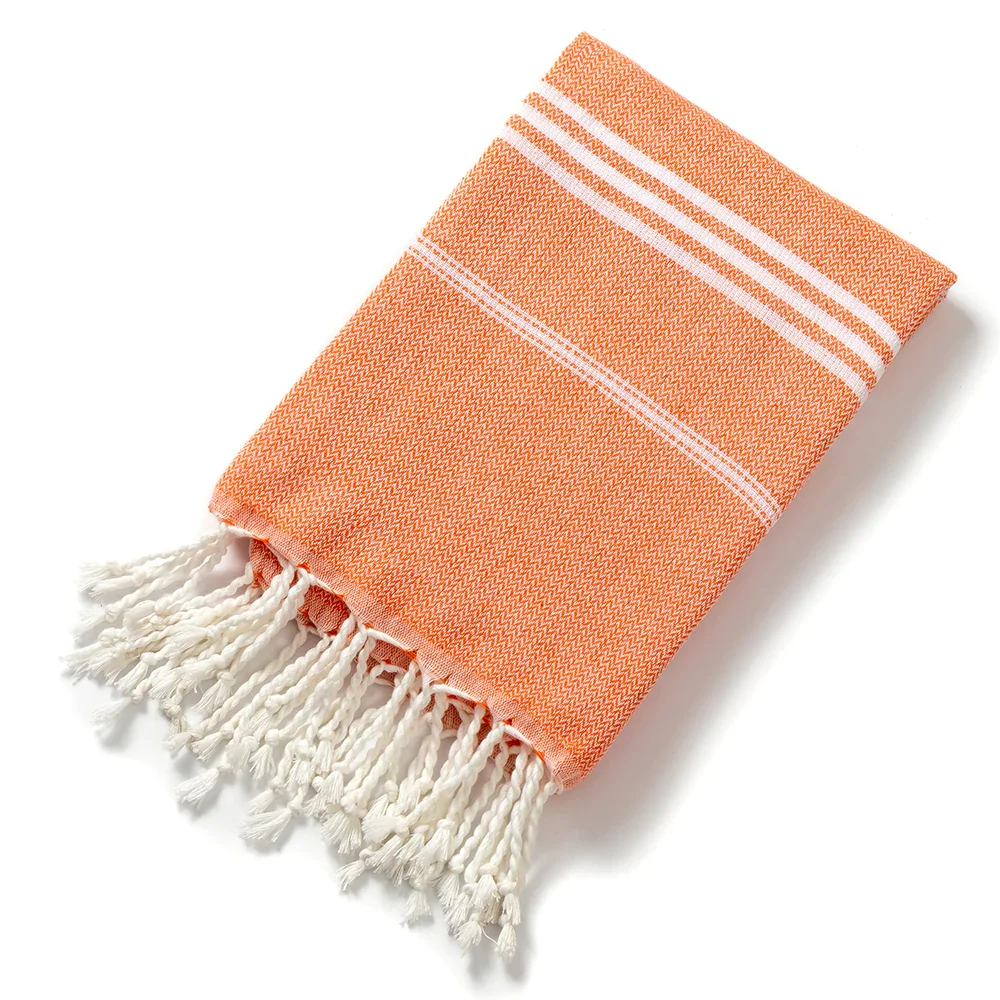 Joanna | Holiday Towels with Tassel, Striped Bath Towels - Image 9