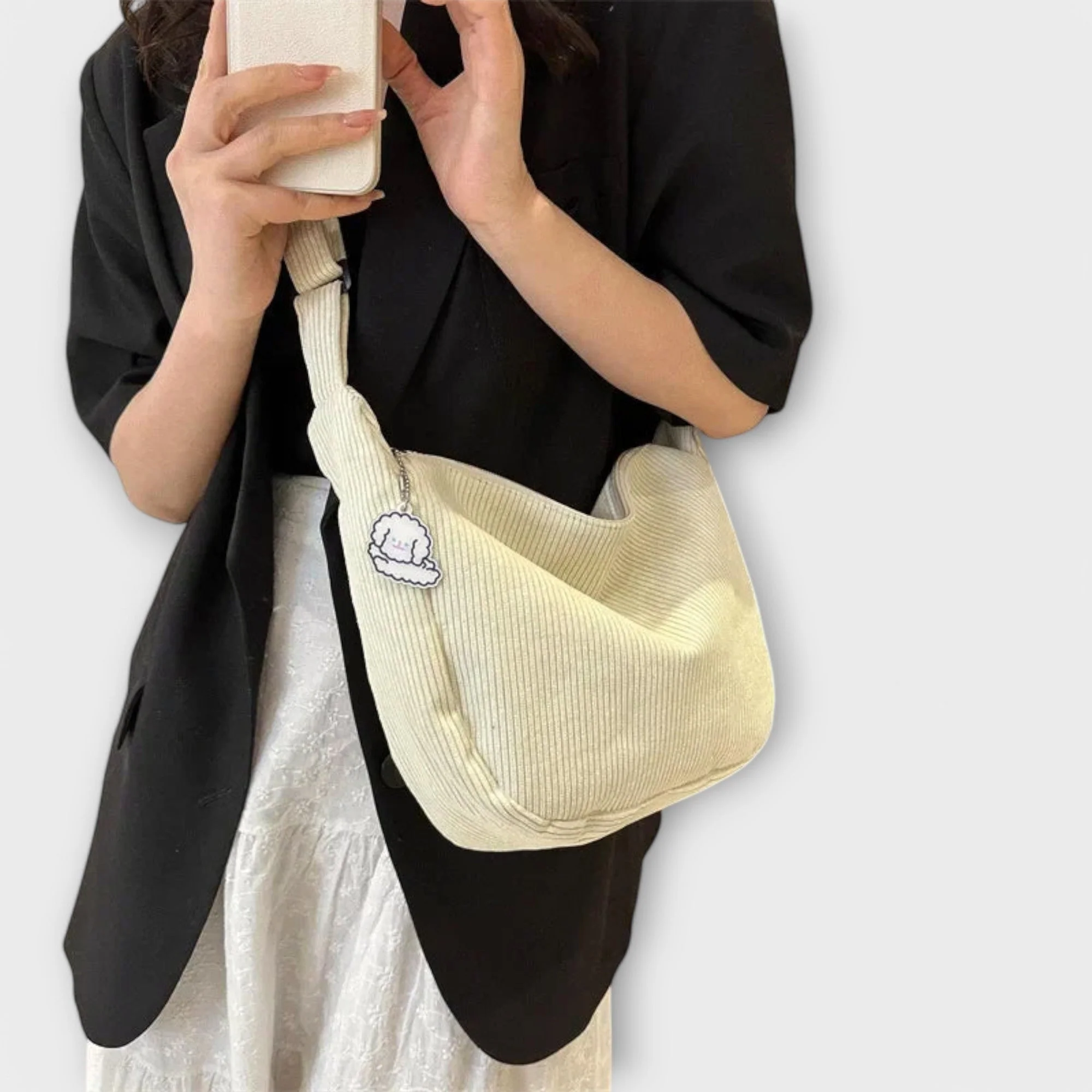 Ingrida™ | Shoulder Bag with Elegant Shape - Image 3