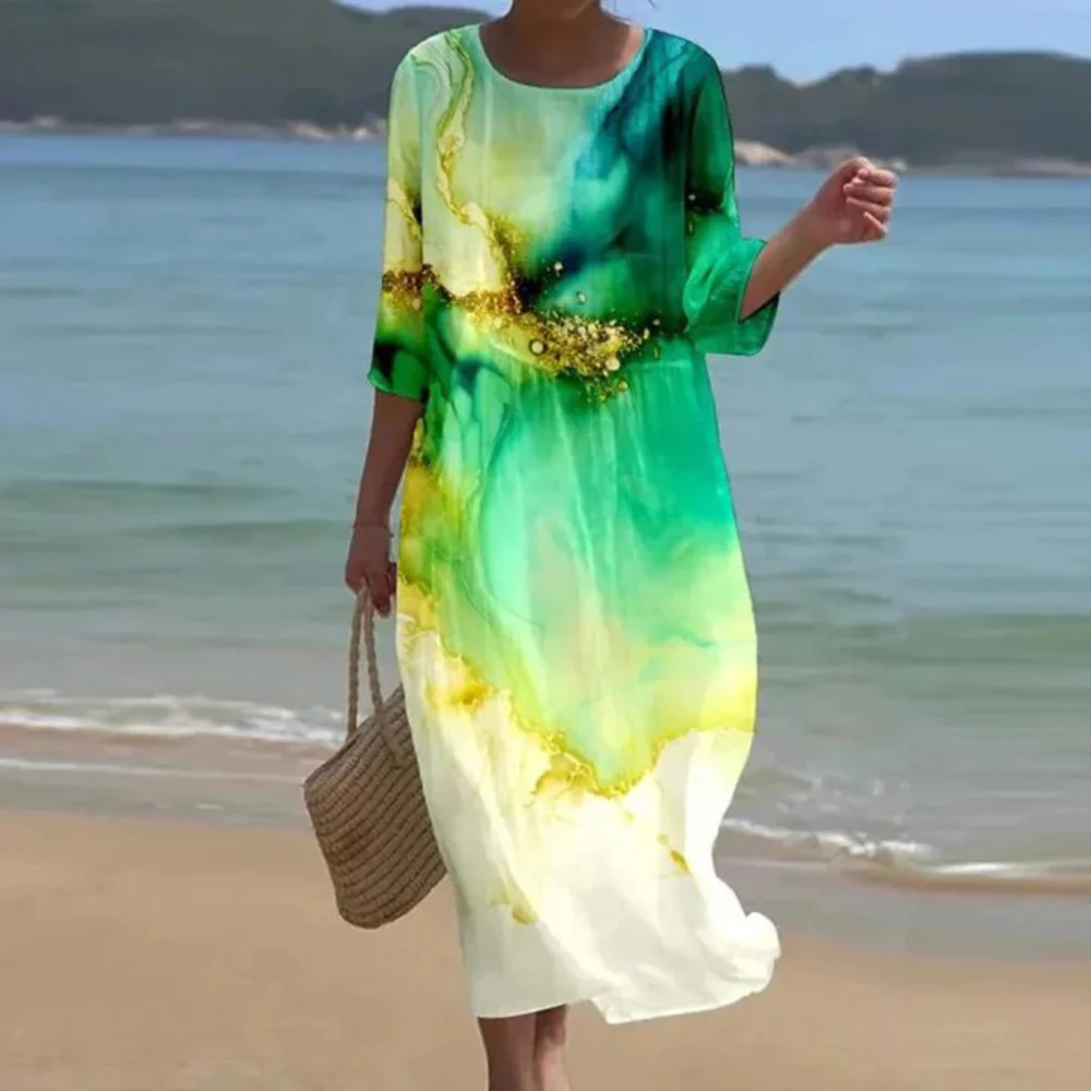 Izzi | Elegant Tummy Covering Dress - Image 7