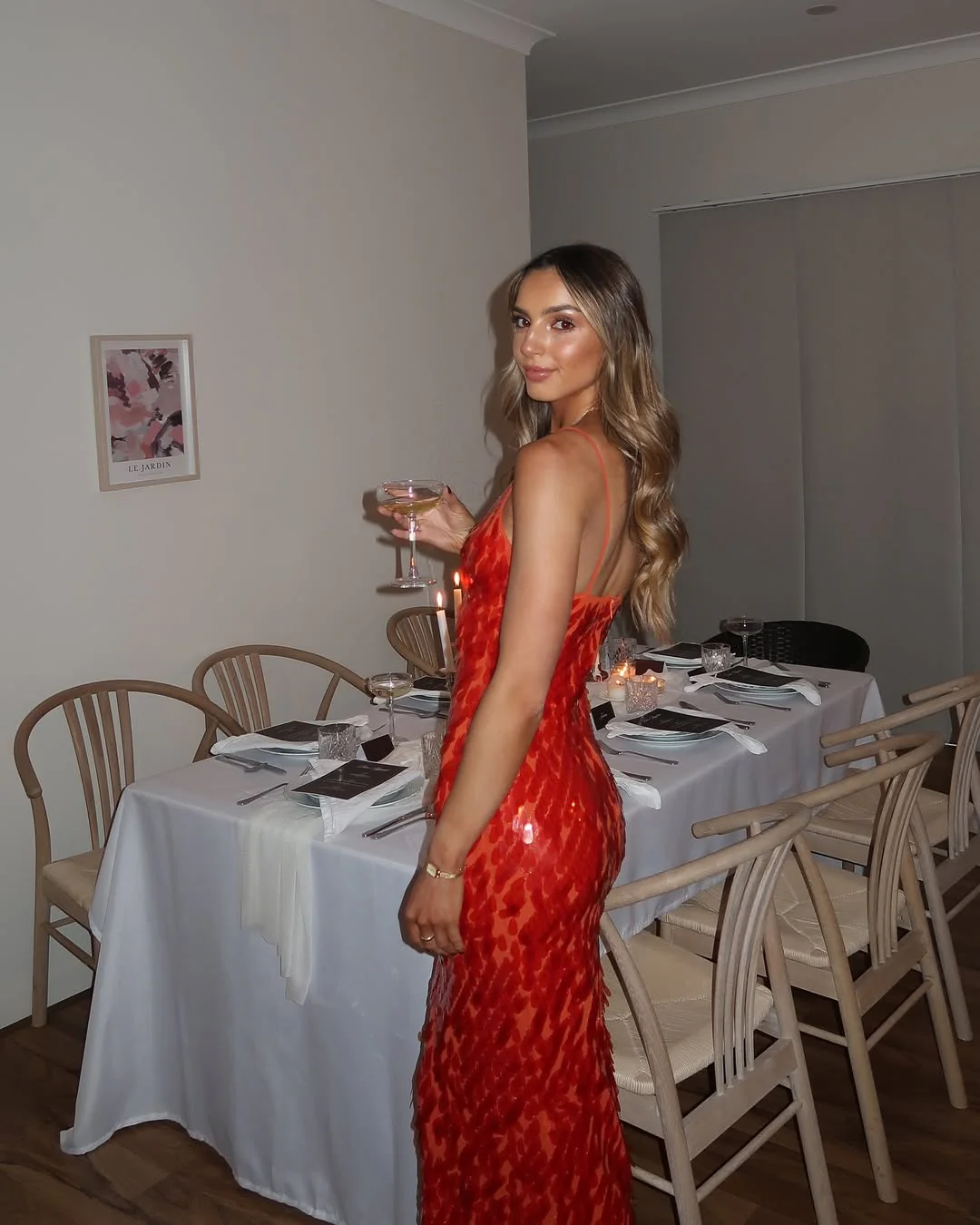 Kalea™ | Glitter Sequins Backless Strap Dress - Image 5