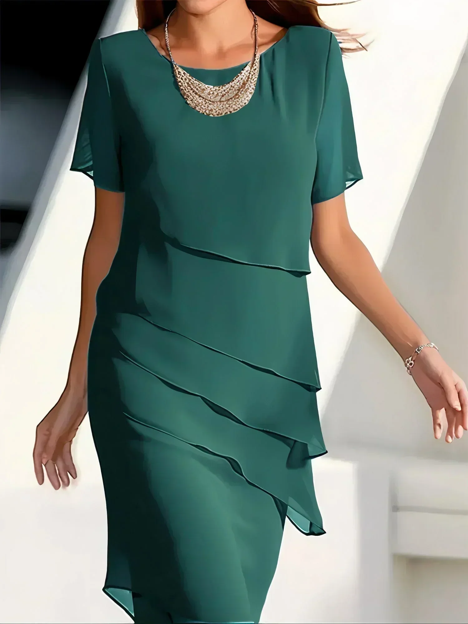Keith | Elegant dress with belly coverage - Image 3
