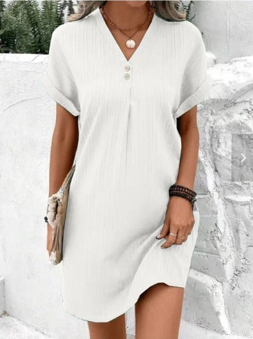 LISA™ -| V-neck Spring Dress - Image 6