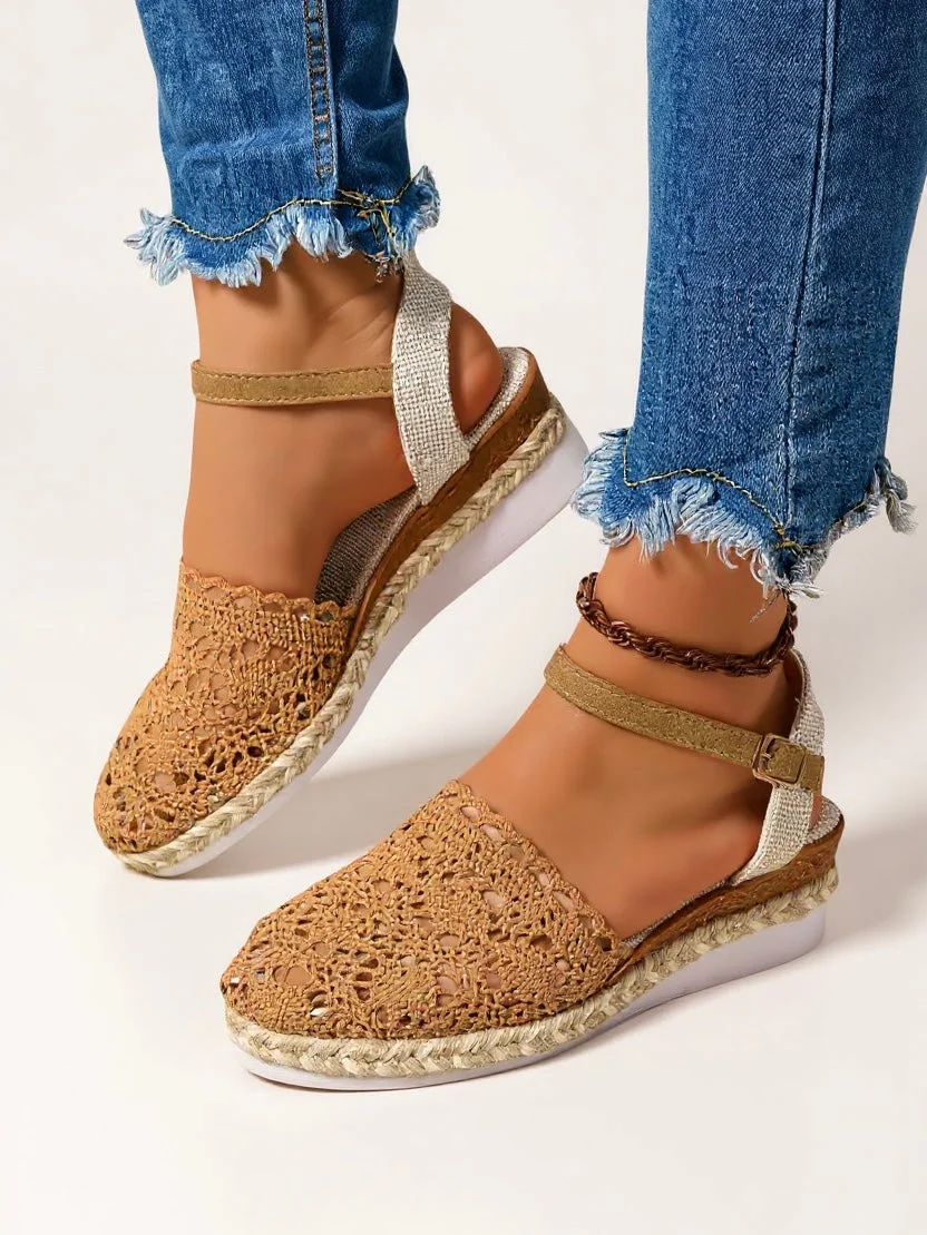 Lyra | Crochet Platform Sandals - Image 10