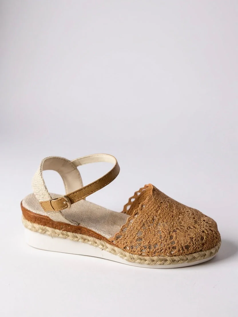 Lyra | Crochet Platform Sandals - Image 2