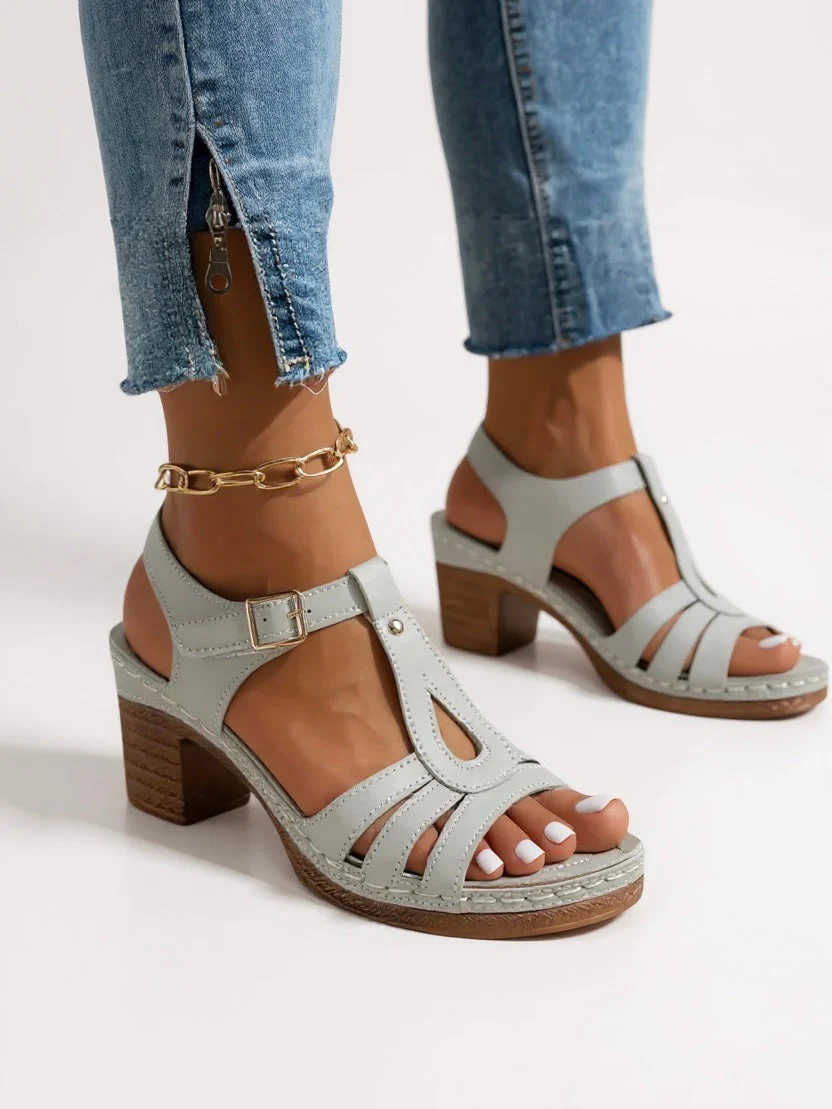 Mira | Lift Block Sandals - Image 4
