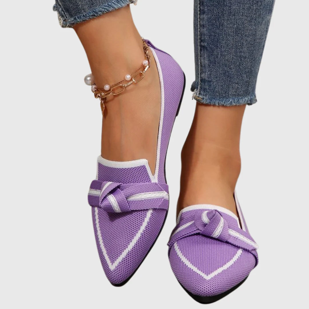 Mirella | Knotted Comfort Loafers - Image 4