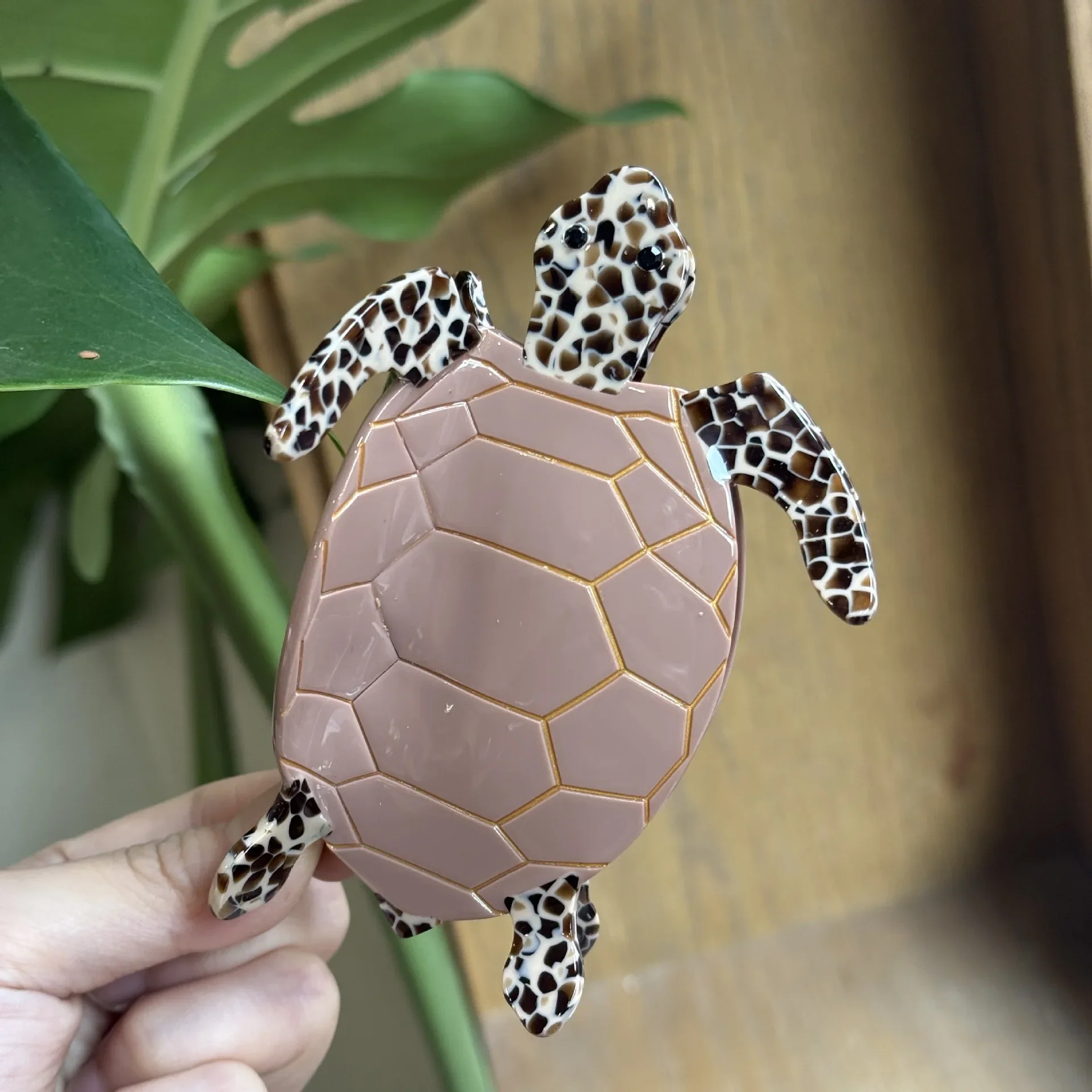 Alira™ | New Cute Cartoon Ocean Mermaid Tortoise Hair Claw Clips Sea Turtle Acetate Shark Hairpin For Women Hair Accessories - Image 10