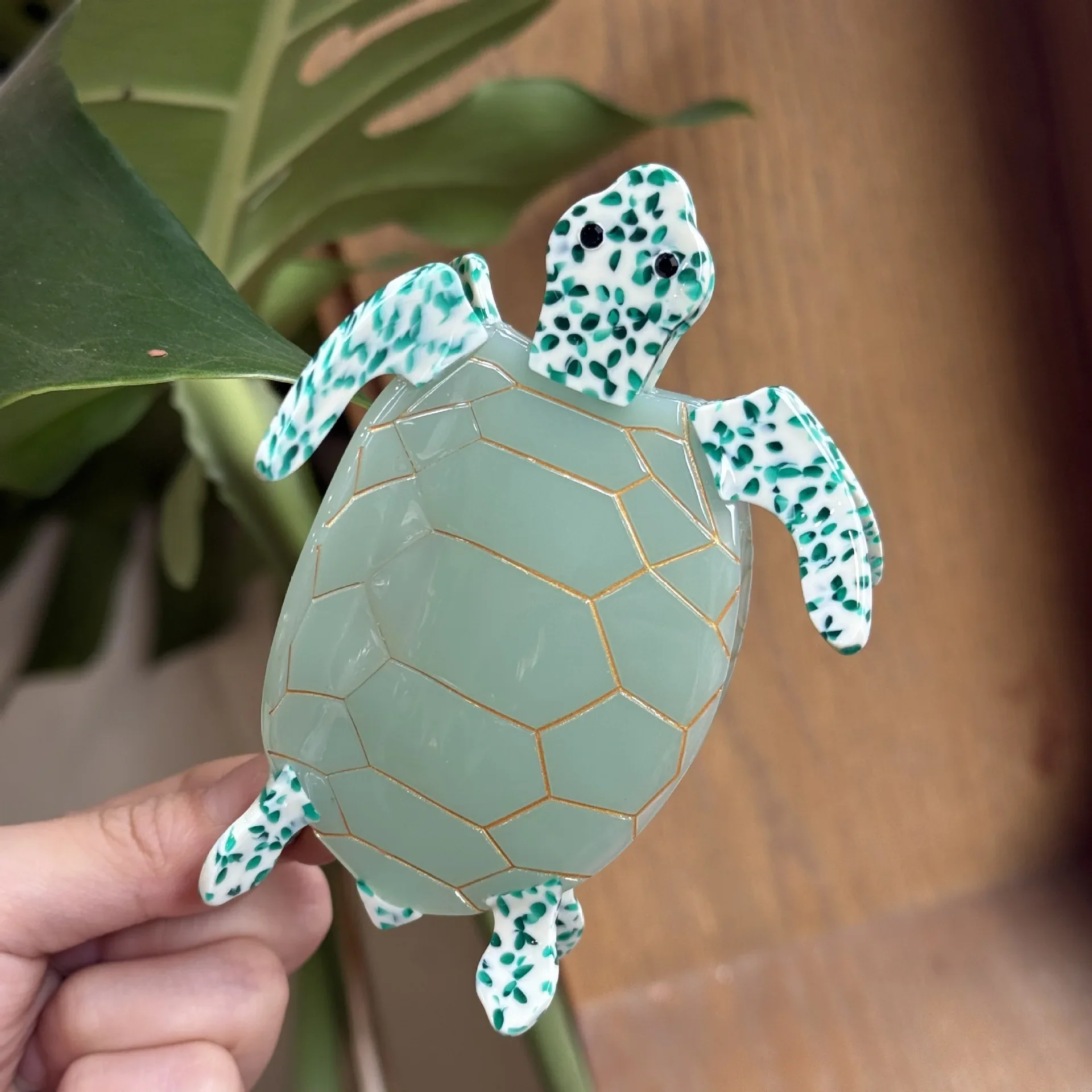 Alira™ | New Cute Cartoon Ocean Mermaid Tortoise Hair Claw Clips Sea Turtle Acetate Shark Hairpin For Women Hair Accessories - Image 12