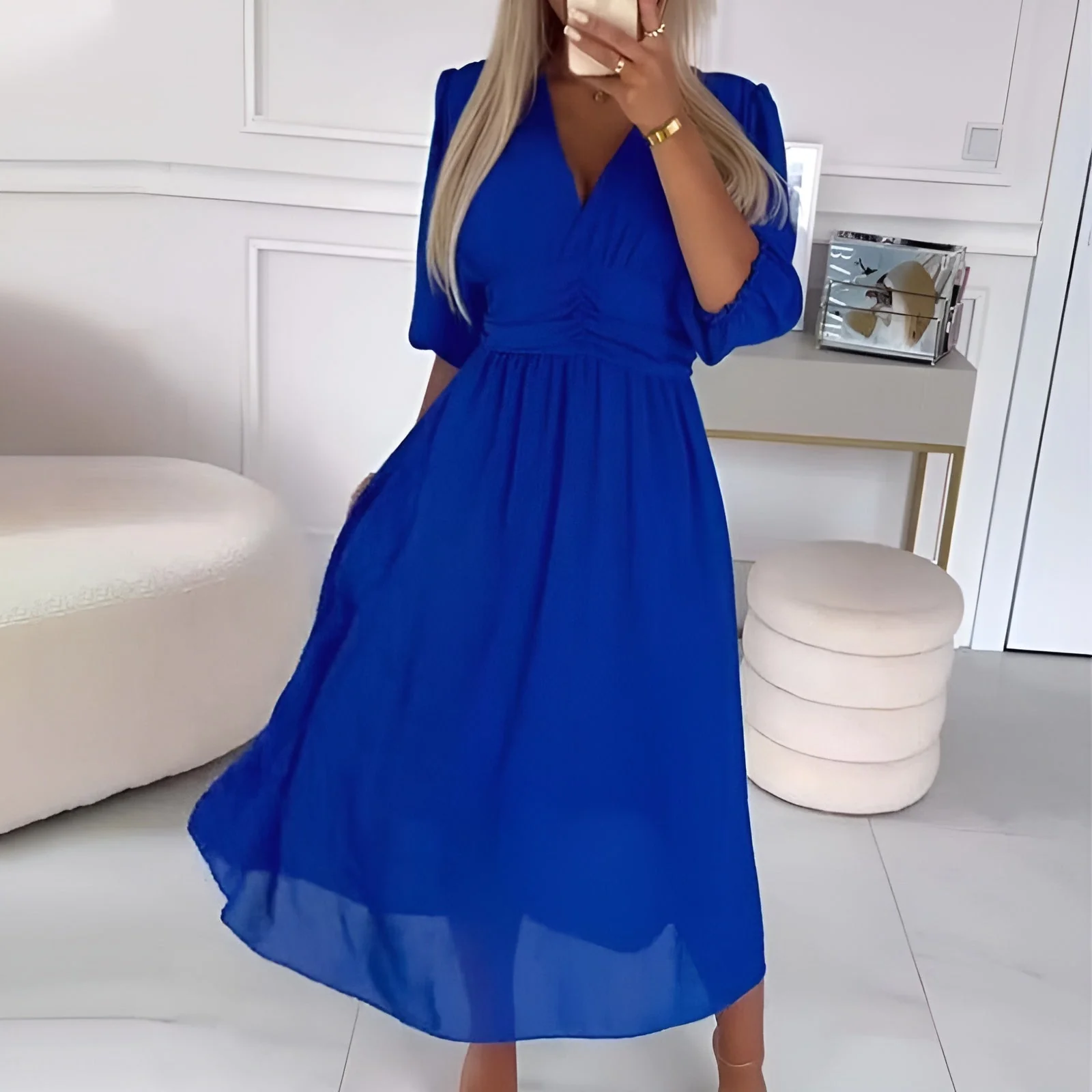Nia | Stylish Wrap Dress - Image 2