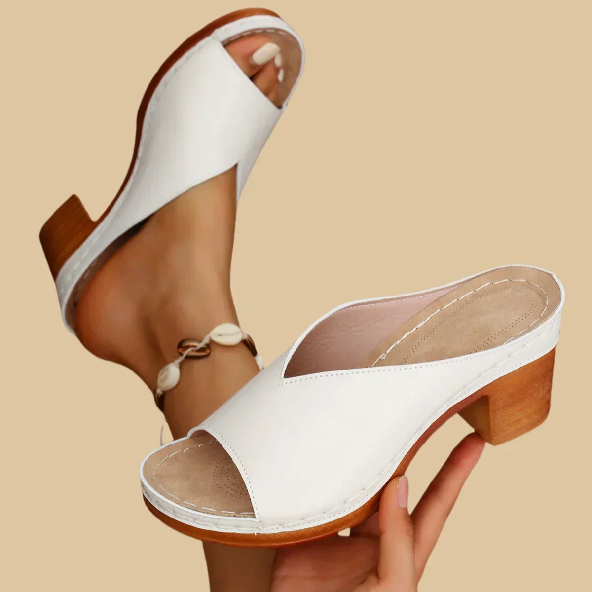 Plexus | Orthopedic Thick Heel Sandal - Image 3