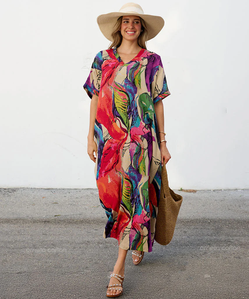 Violet™ | Loose casual Caftan - Image 3