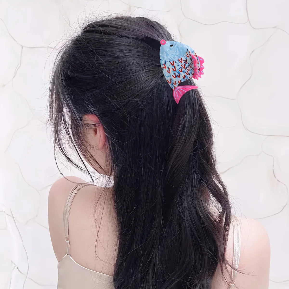 Angel | Women Elegant Shark Clip Fashion Girl Hair Claw - Image 9