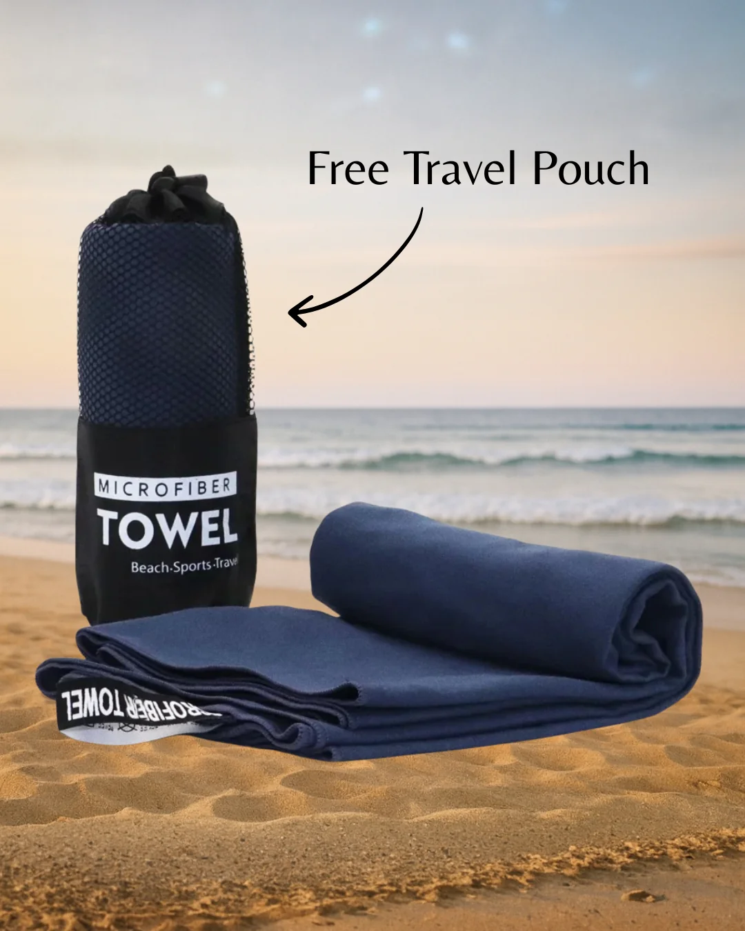 Belle | Microfiber Travel Towel Quick-Dry, Odor-Free & Compact - Image 9