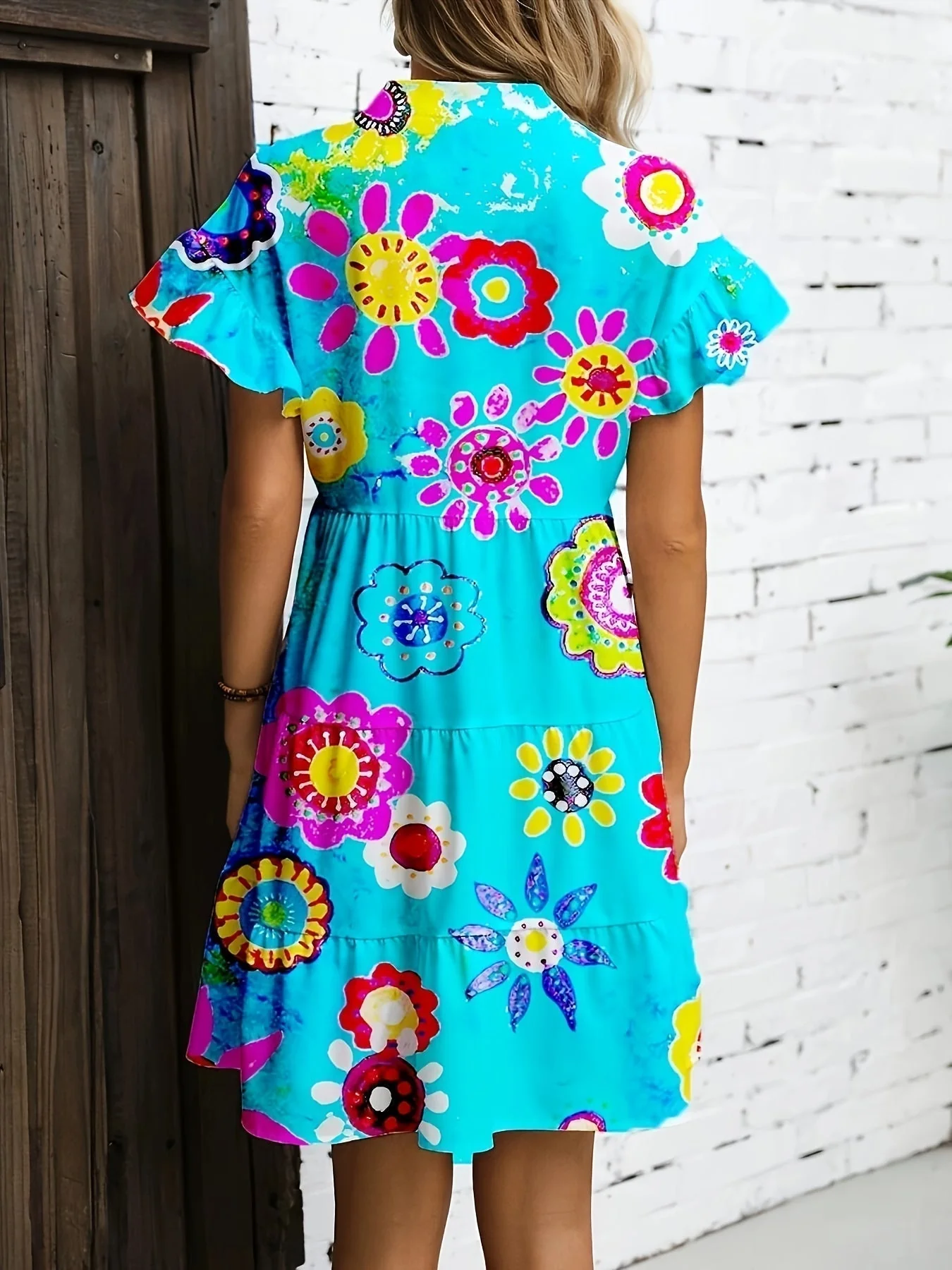 Tilly | Chic Curves Floral Maxi Dress - Image 3