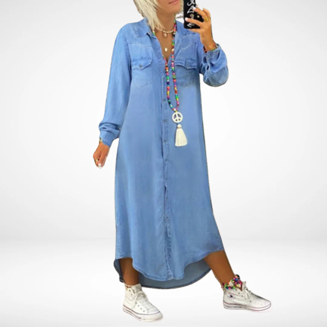 Verity™ | Long Sleeve Maxi Dress - Image 4