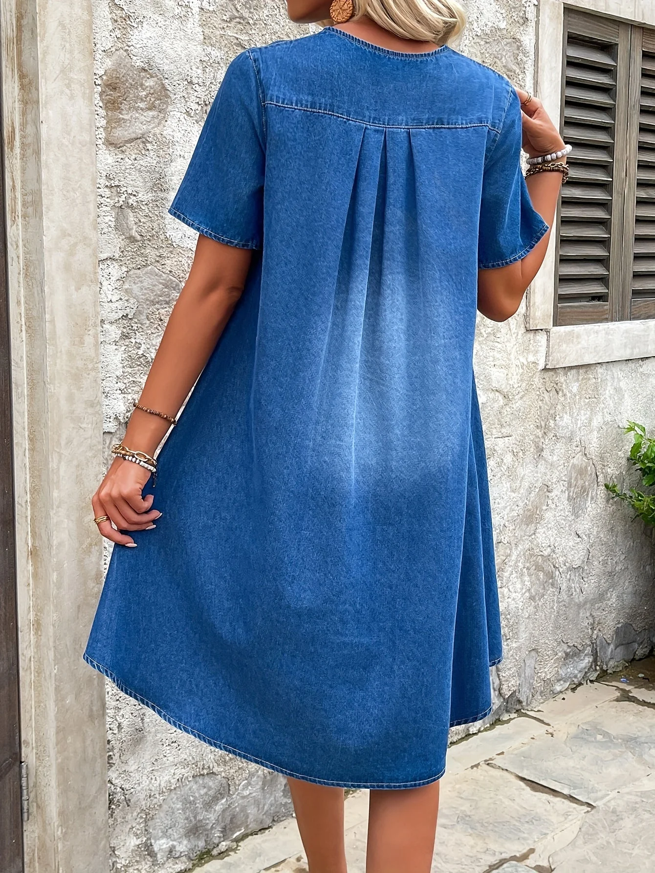 Winslet™ | Timeless Denim Dress - Image 6