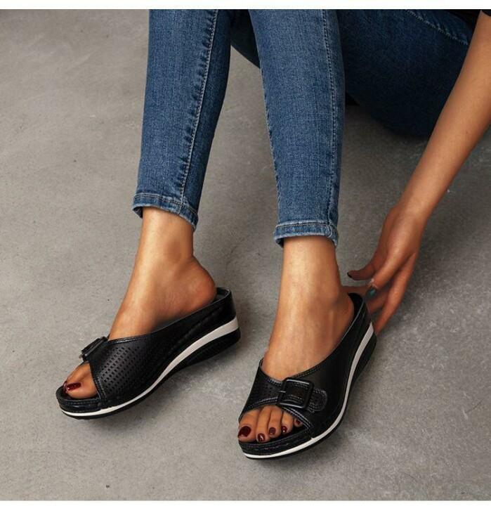 Alliah™ | Women's Soft Footbed Orthopedic Support Sandals - Image 14