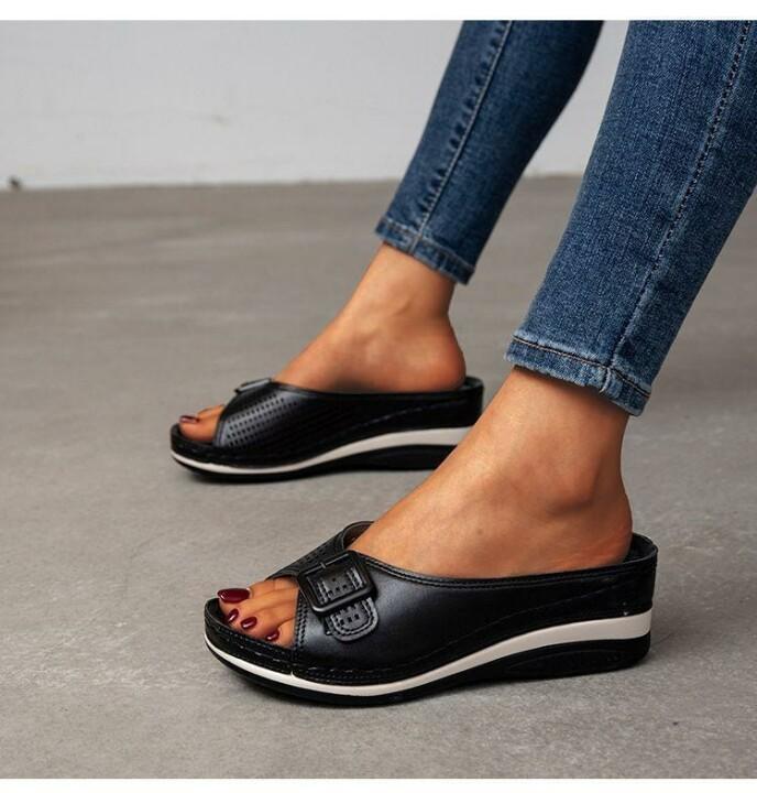 Alliah™ | Women's Soft Footbed Orthopedic Support Sandals - Image 16