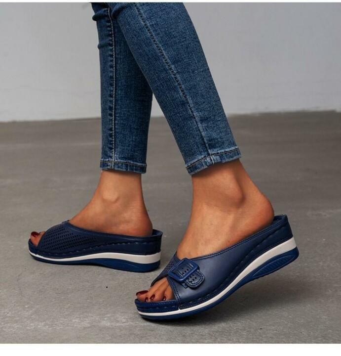 Alliah™ | Women's Soft Footbed Orthopedic Support Sandals - Image 3