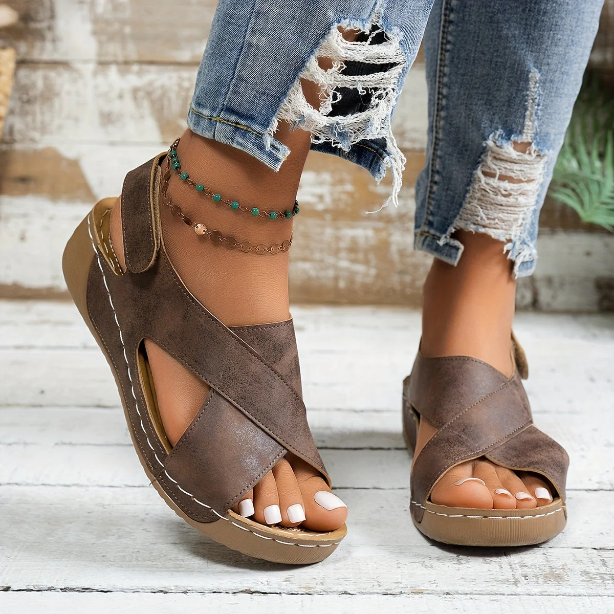 Viola™ | Women's Wedge Platform Sandals - Image 4