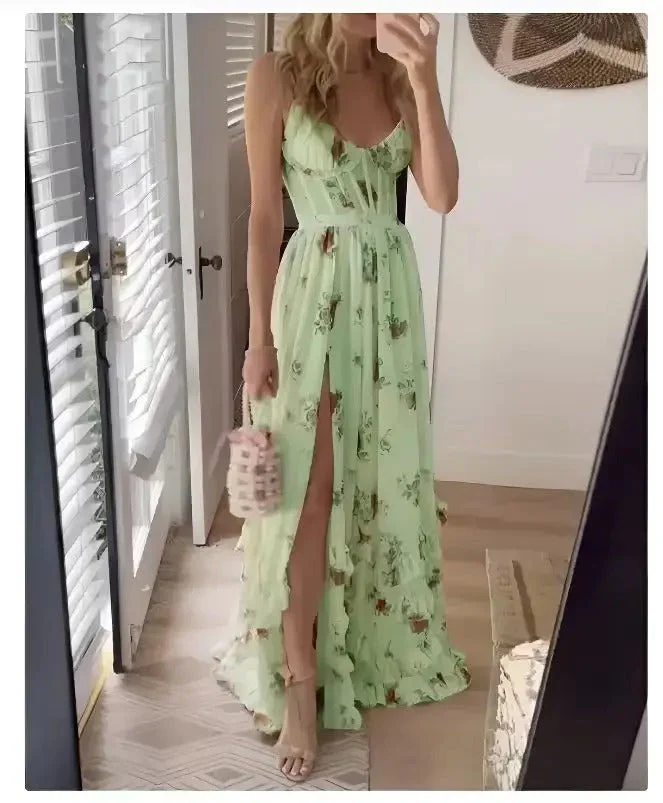 Zaria | Elegant Floral Dress - Image 3