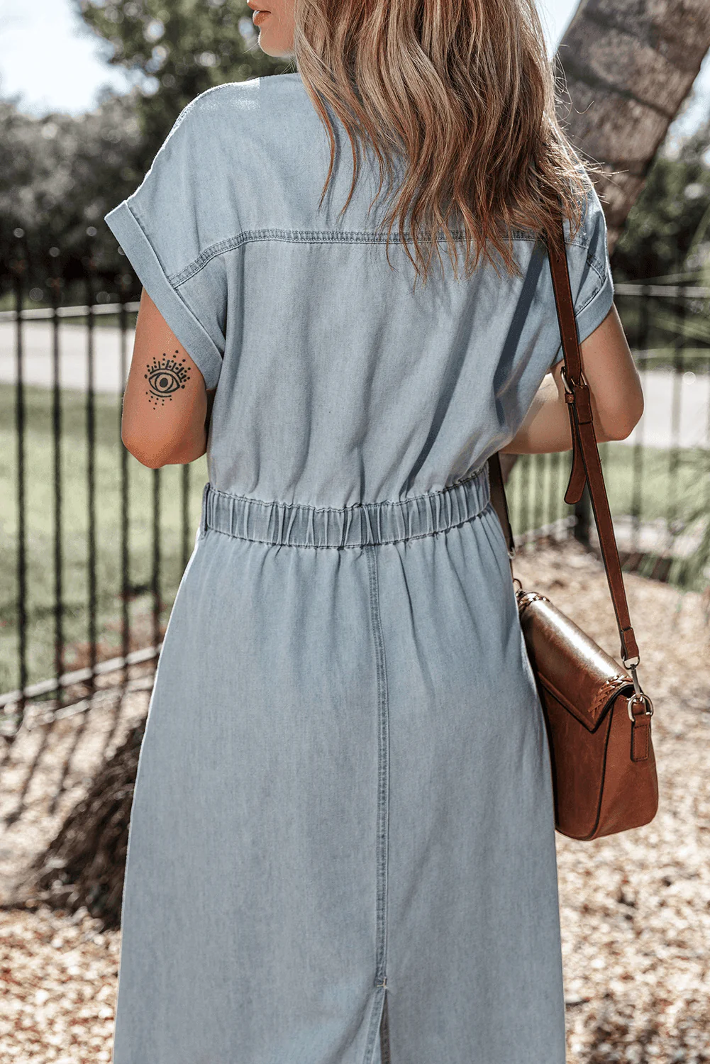 Zaylee™ | Elegant Denim Dress - Image 4